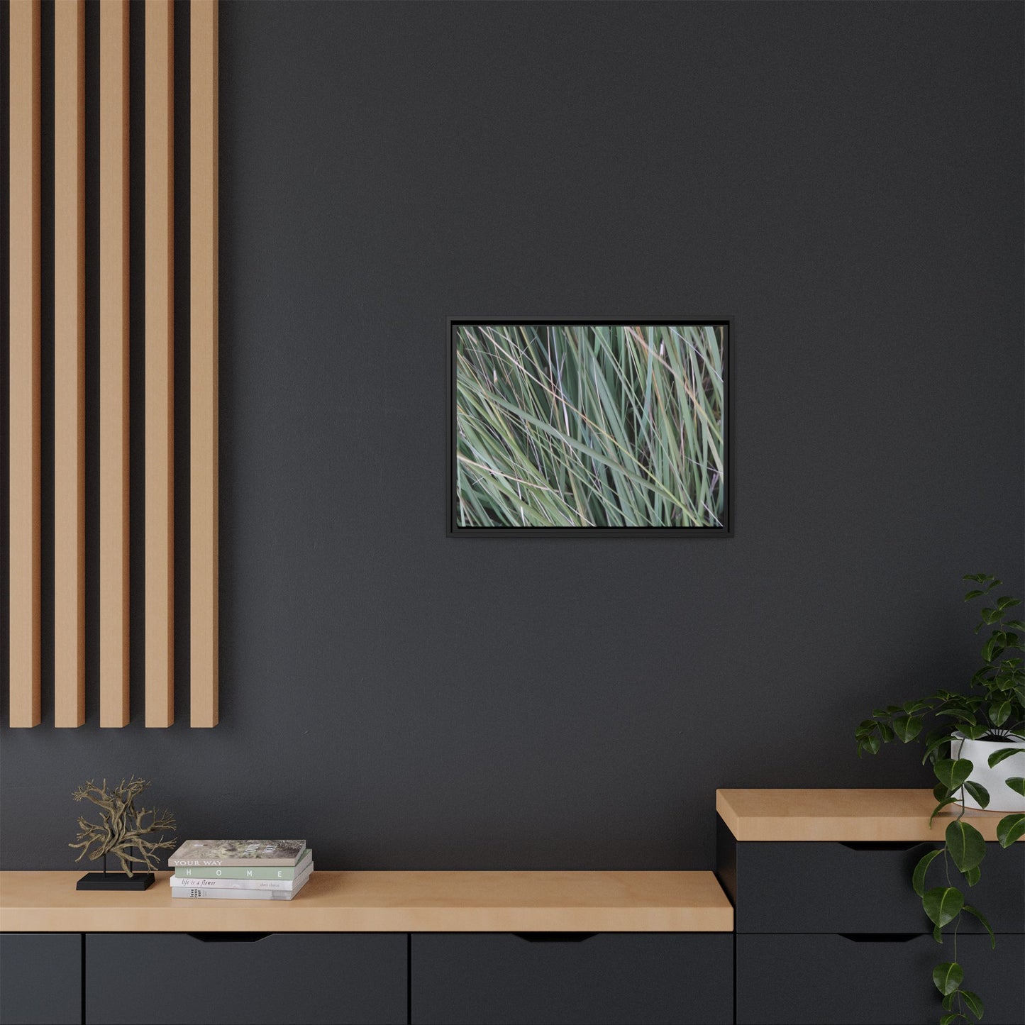 Grassland Symphony - Unique Stretched Canvas Wall Art