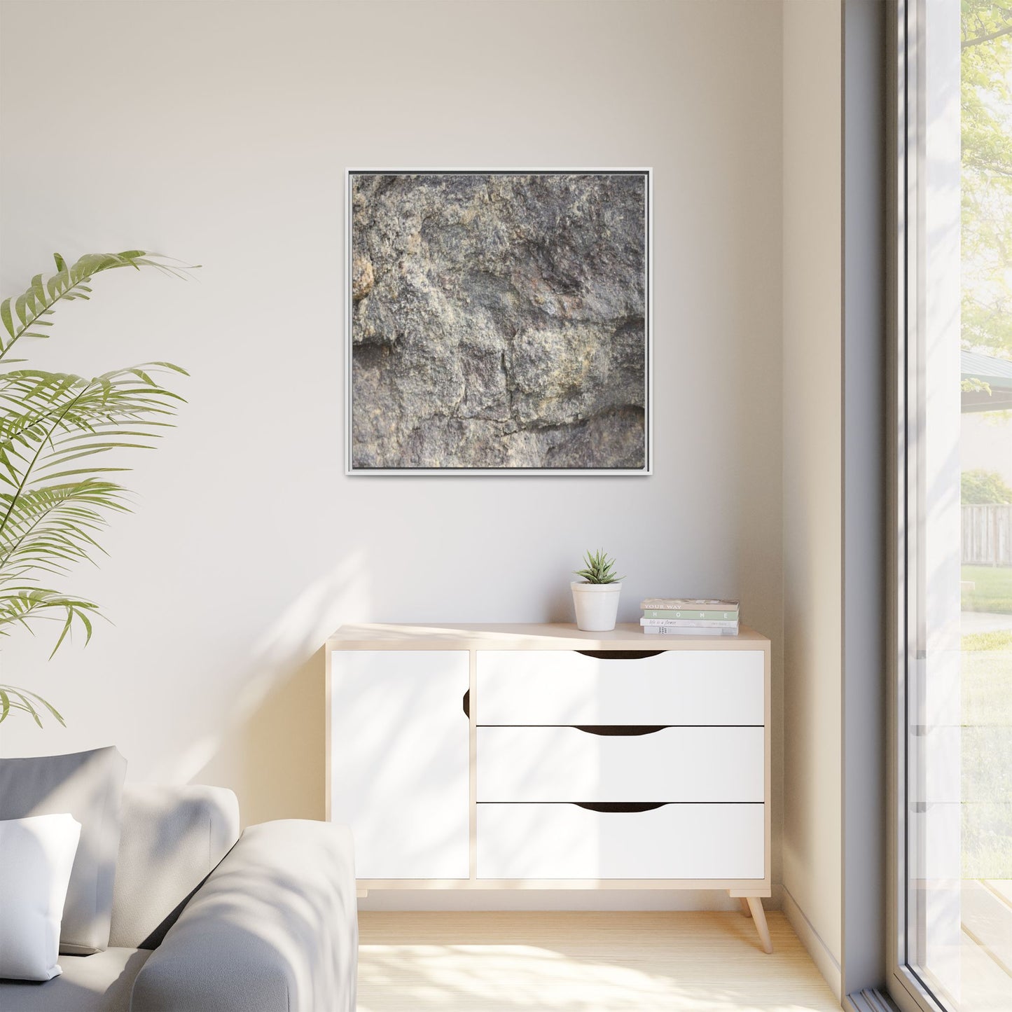 Earthen Textures - Unique Stretched Canvas Wall Art
