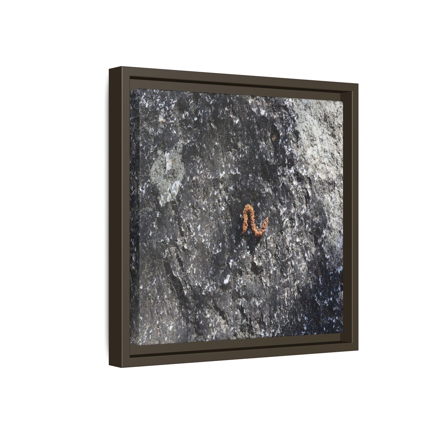 Volcanic Ash and Copper - Unique Stretched Canvas Wall Art