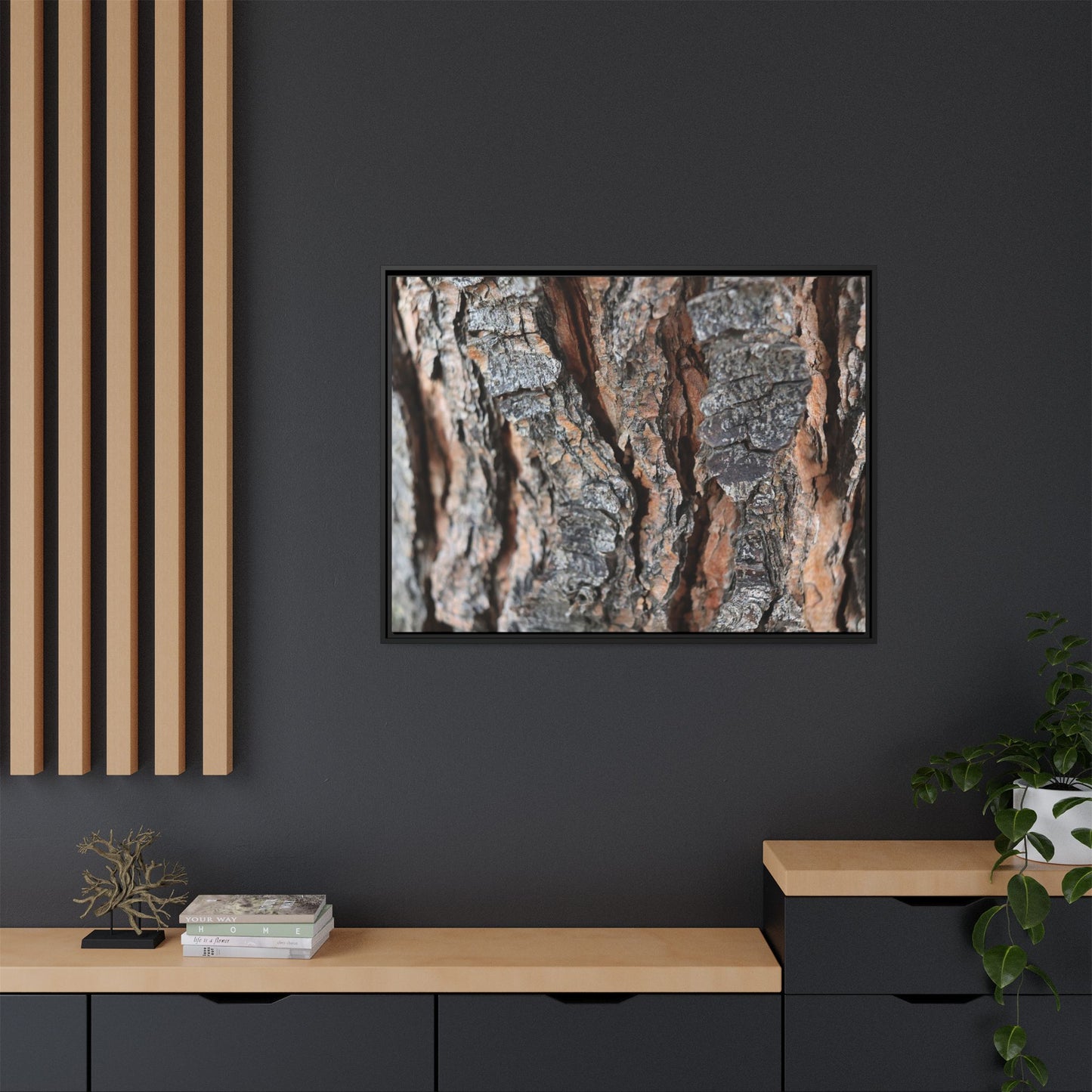 Fractured Nature - Unique Stretched Canvas Wall Art