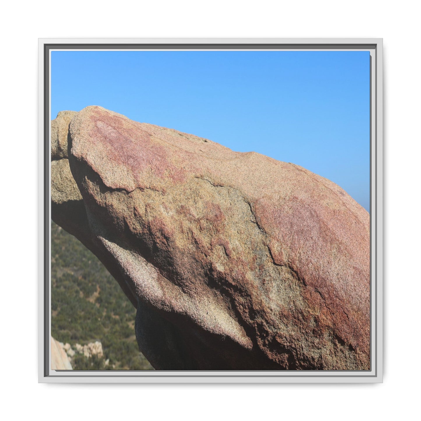 Sleeping Stone - Unique Stretched Canvas Wall Art