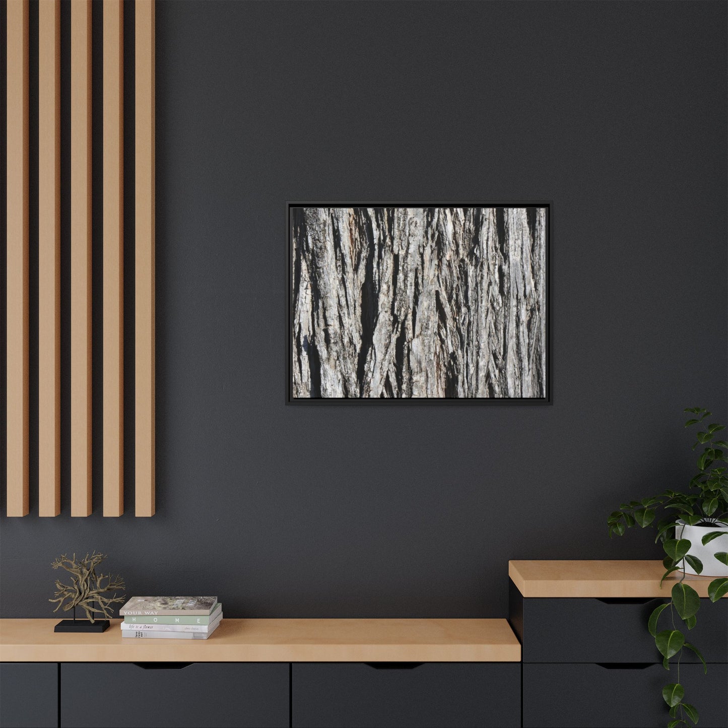 Nature's Abstract - Unique Stretched Canvas Wall Art