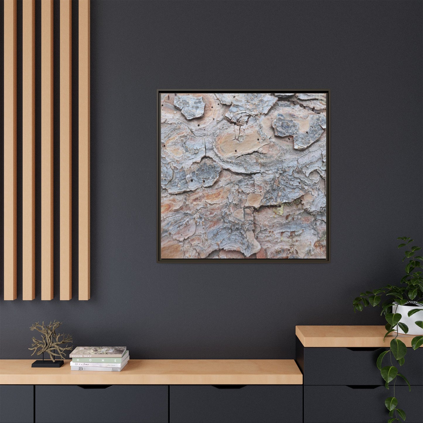 Peeling Memories - Unique Stretched Canvas Wall Art