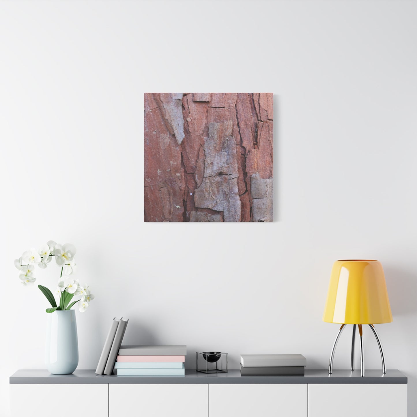 Fractal Rust - Unique Frameless Canvas Wall Art
