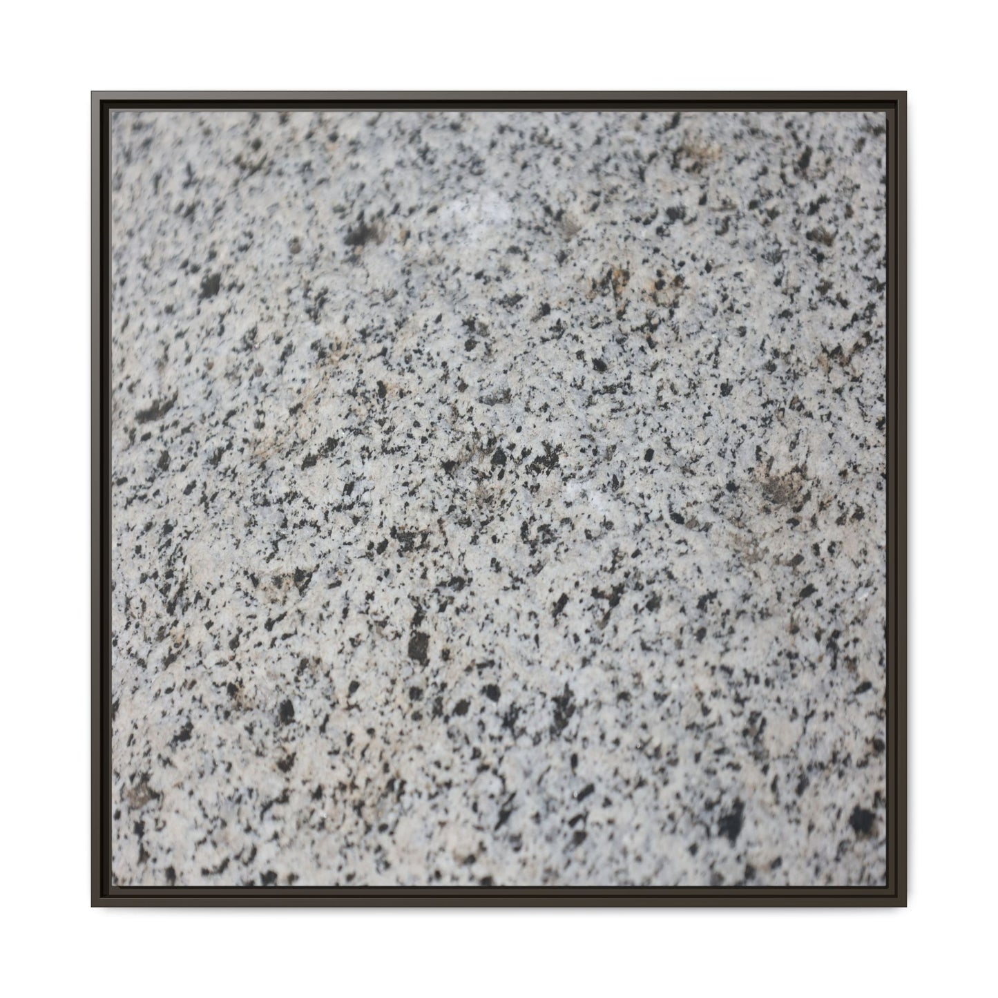 Monochrome Mosaic - Unique Stretched Canvas Wall Art