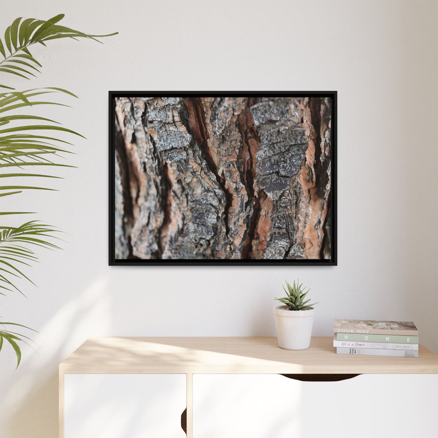 Fractured Nature - Unique Stretched Canvas Wall Art