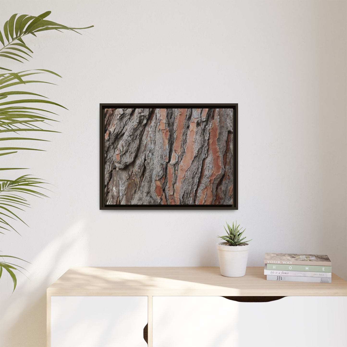 Woodland Layers - Unique Stretched Canvas Wall Art