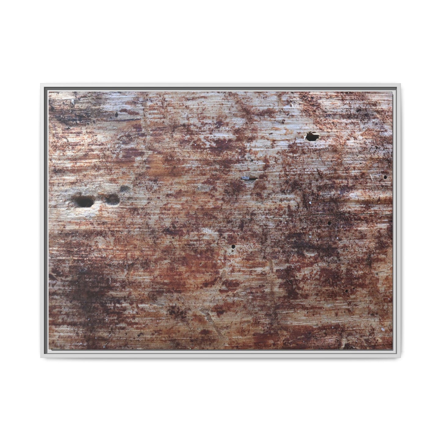 Rustic Textures - Unique Stretched Canvas Wall Art