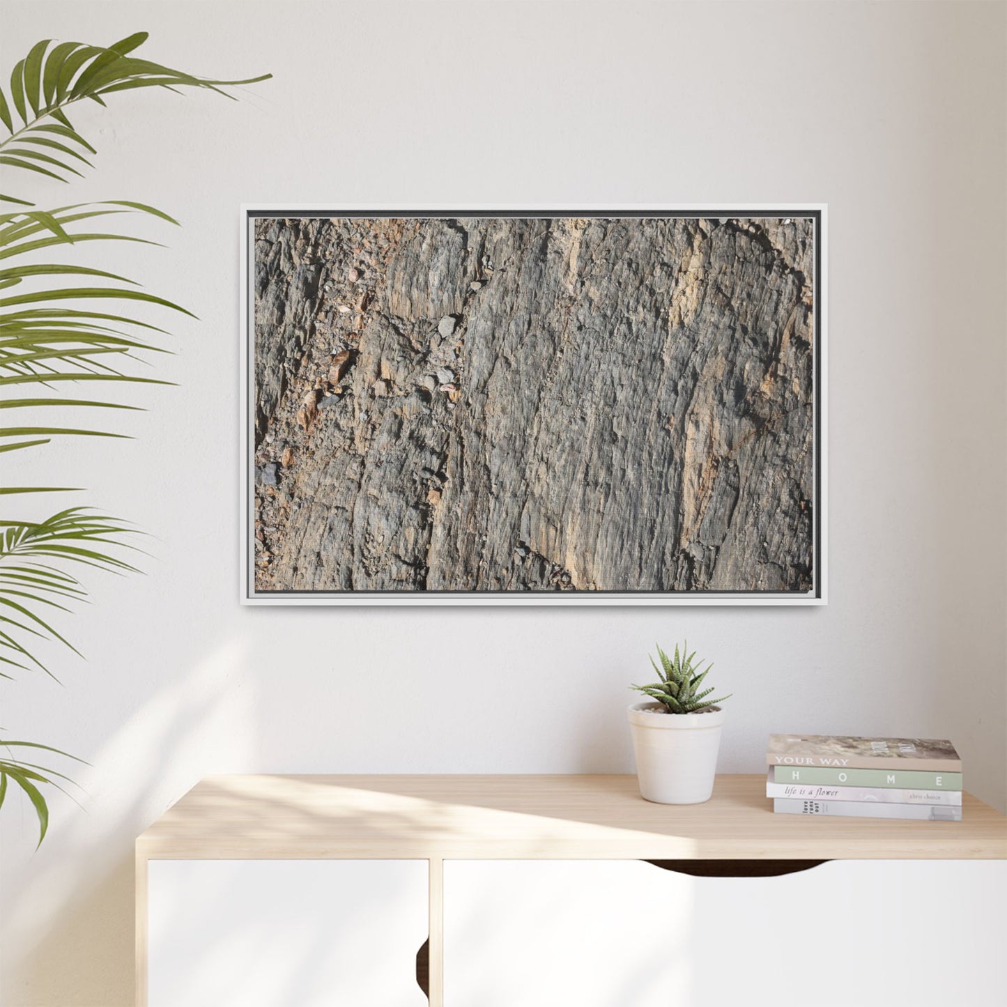 Textured Earth - Unique Stretched Canvas Wall Art