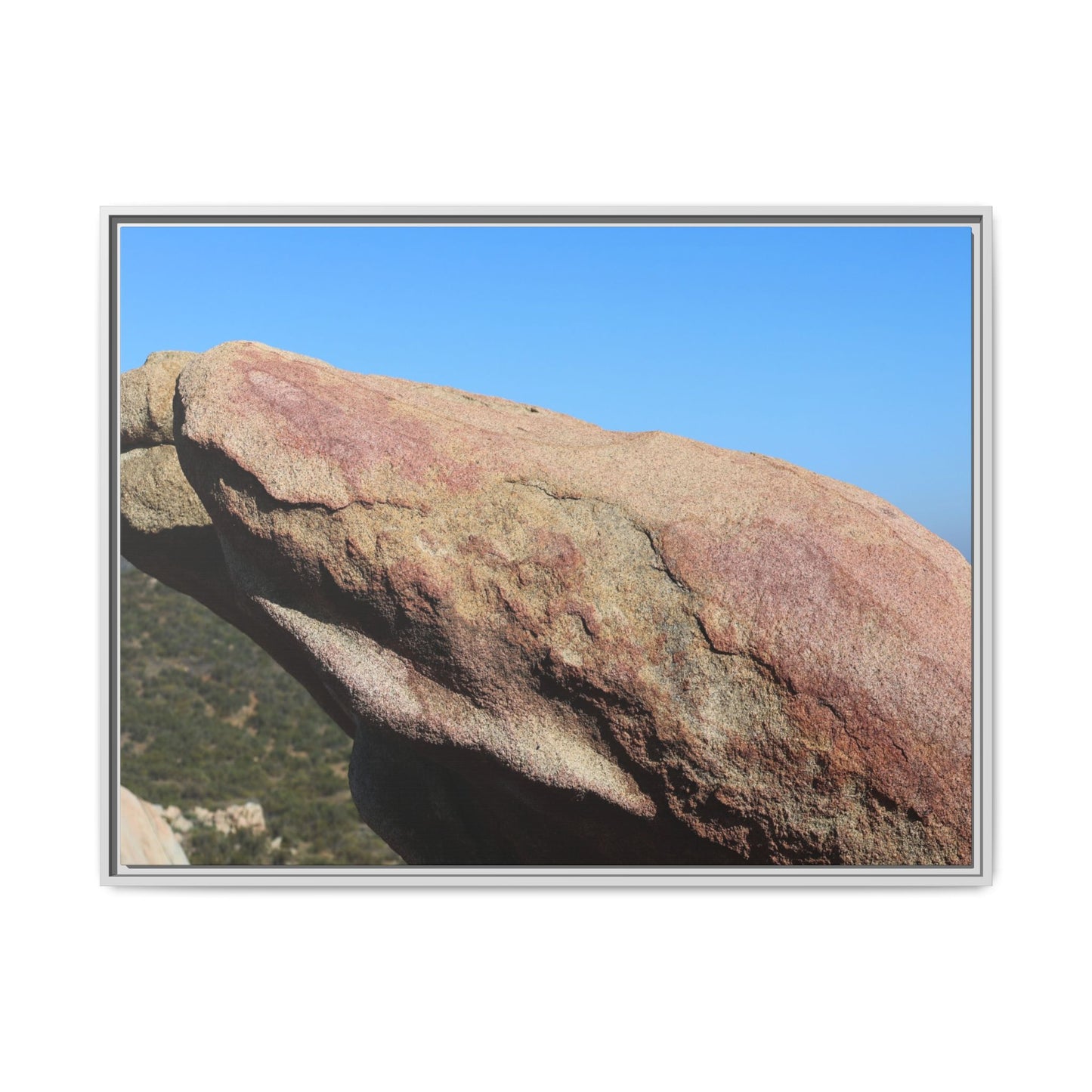 Sleeping Stone - Unique Stretched Canvas Wall Art