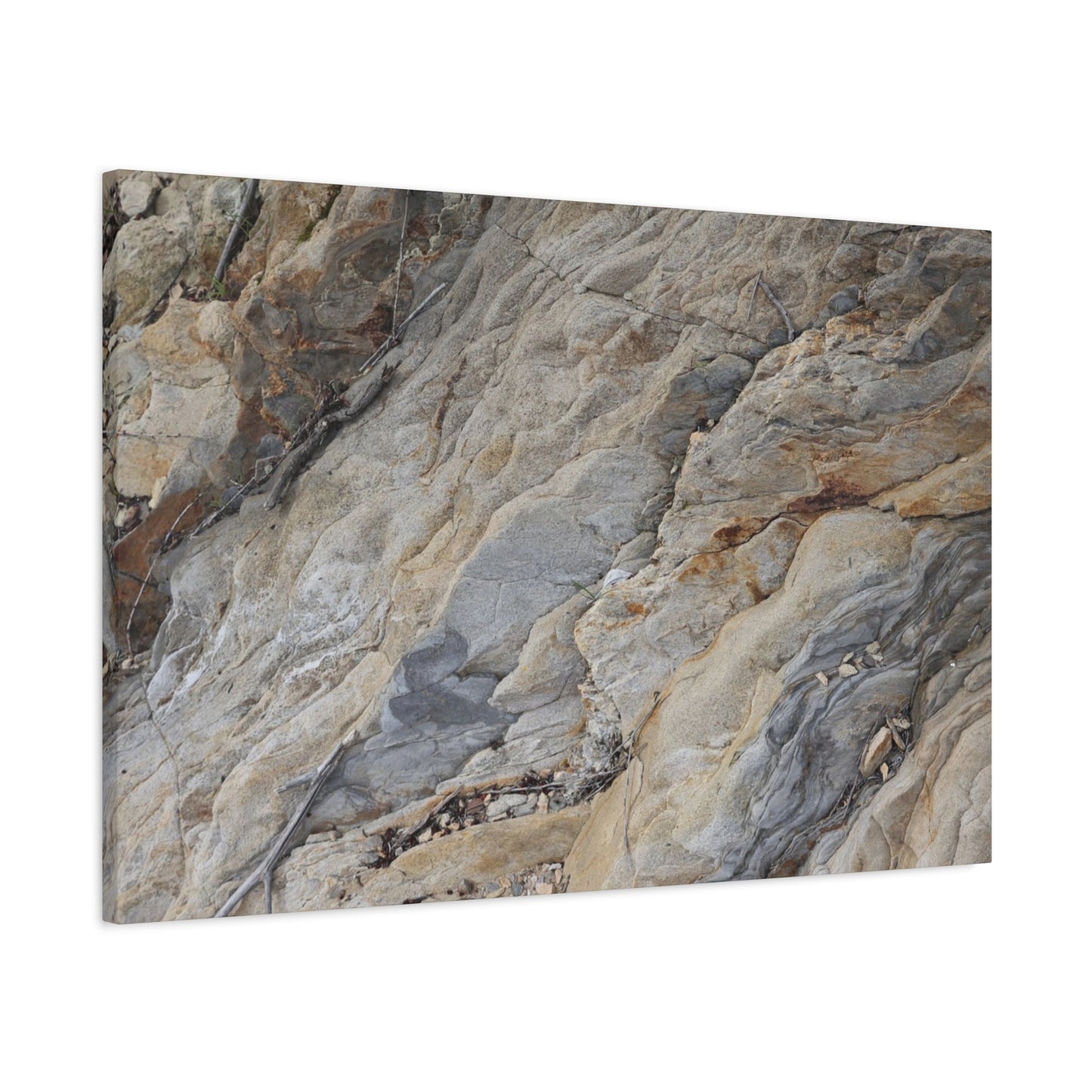 Stone Memory - Unique Frameless Canvas Wall Art