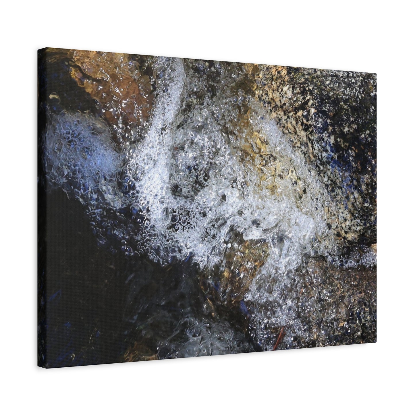 Liquid Stone - Unique Frameless Canvas Wall Art