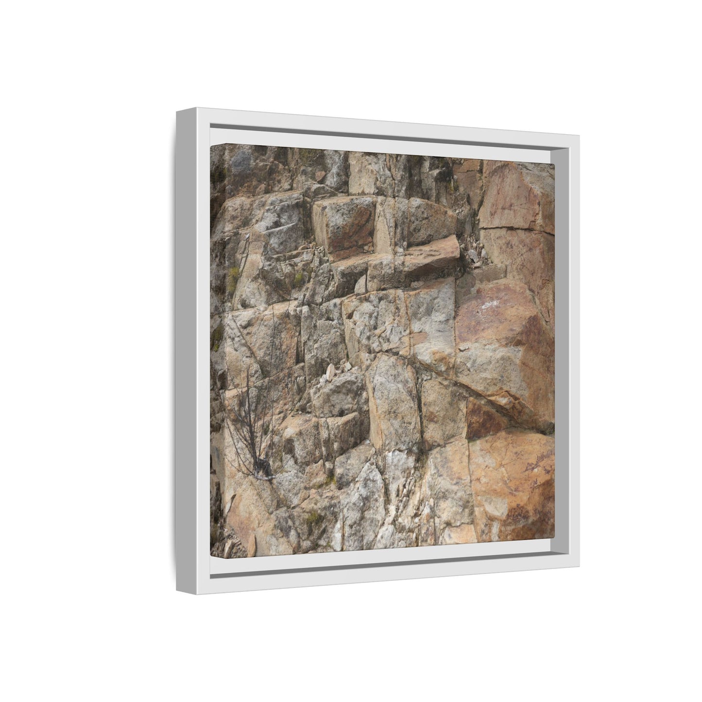 Sandstone Symphony - Unique Stretched Canvas Wall Art