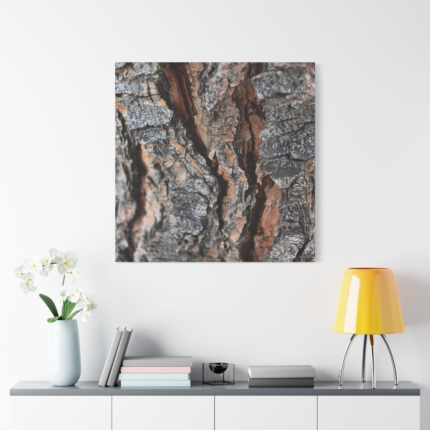 Rough Whispers - Unique Frameless Canvas Wall Art
