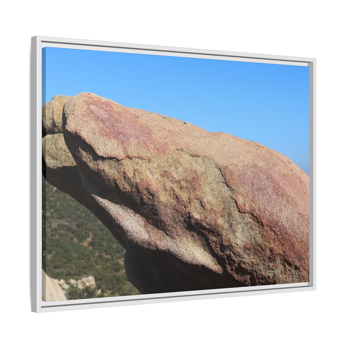Sleeping Stone - Unique Stretched Canvas Wall Art