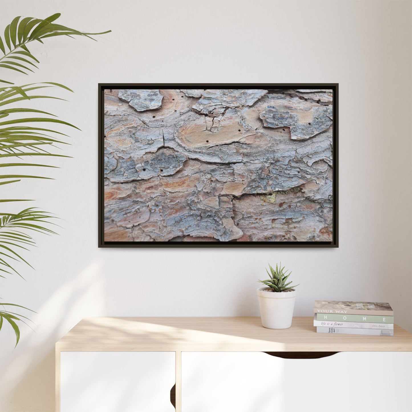 Peeling Memories - Unique Stretched Canvas Wall Art