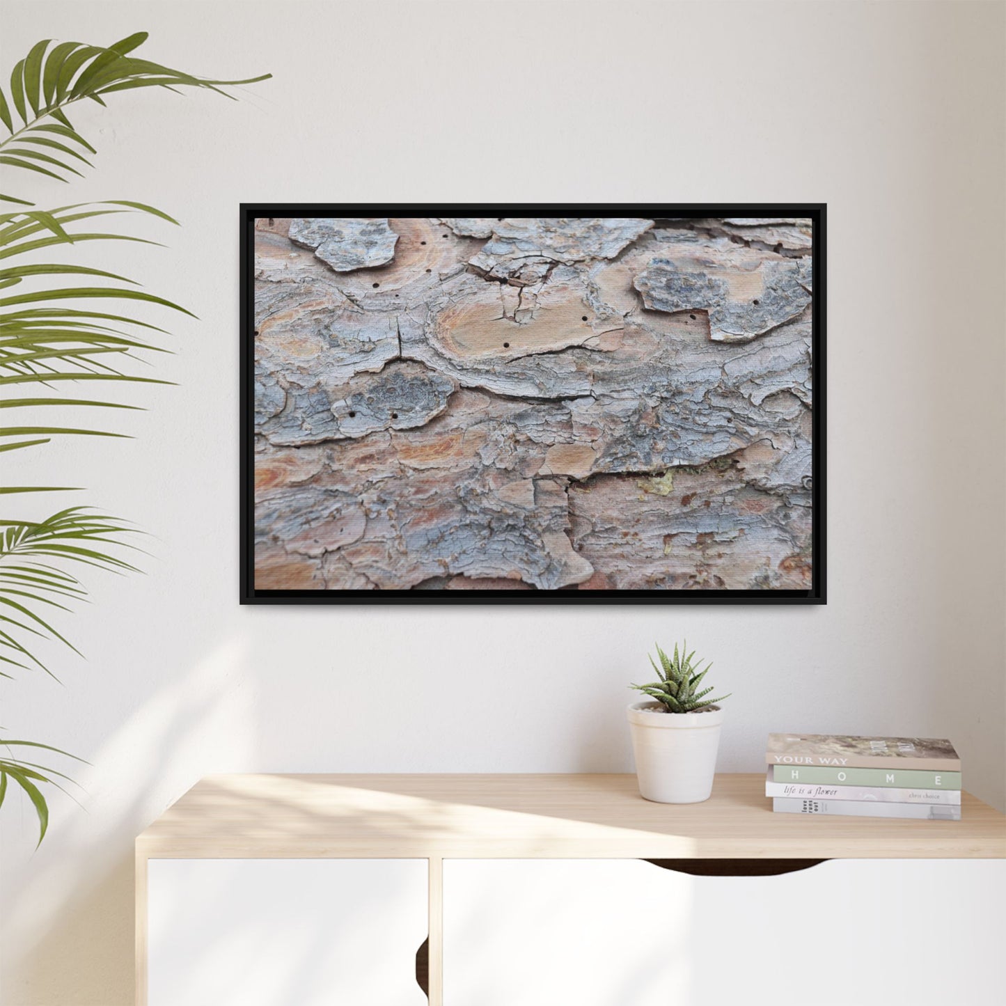 Peeling Memories - Unique Stretched Canvas Wall Art
