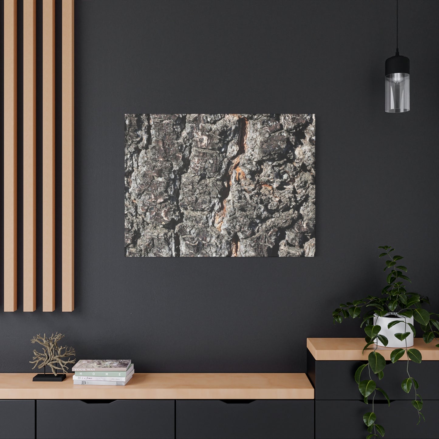 Arboreal Skin - Unique Frameless Canvas Wall Art