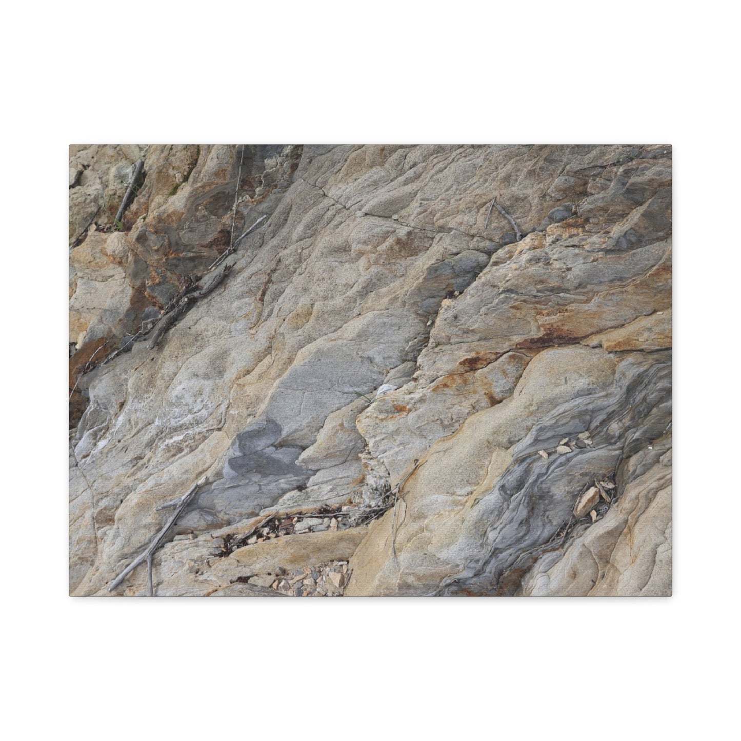 Stone Memory - Unique Frameless Canvas Wall Art