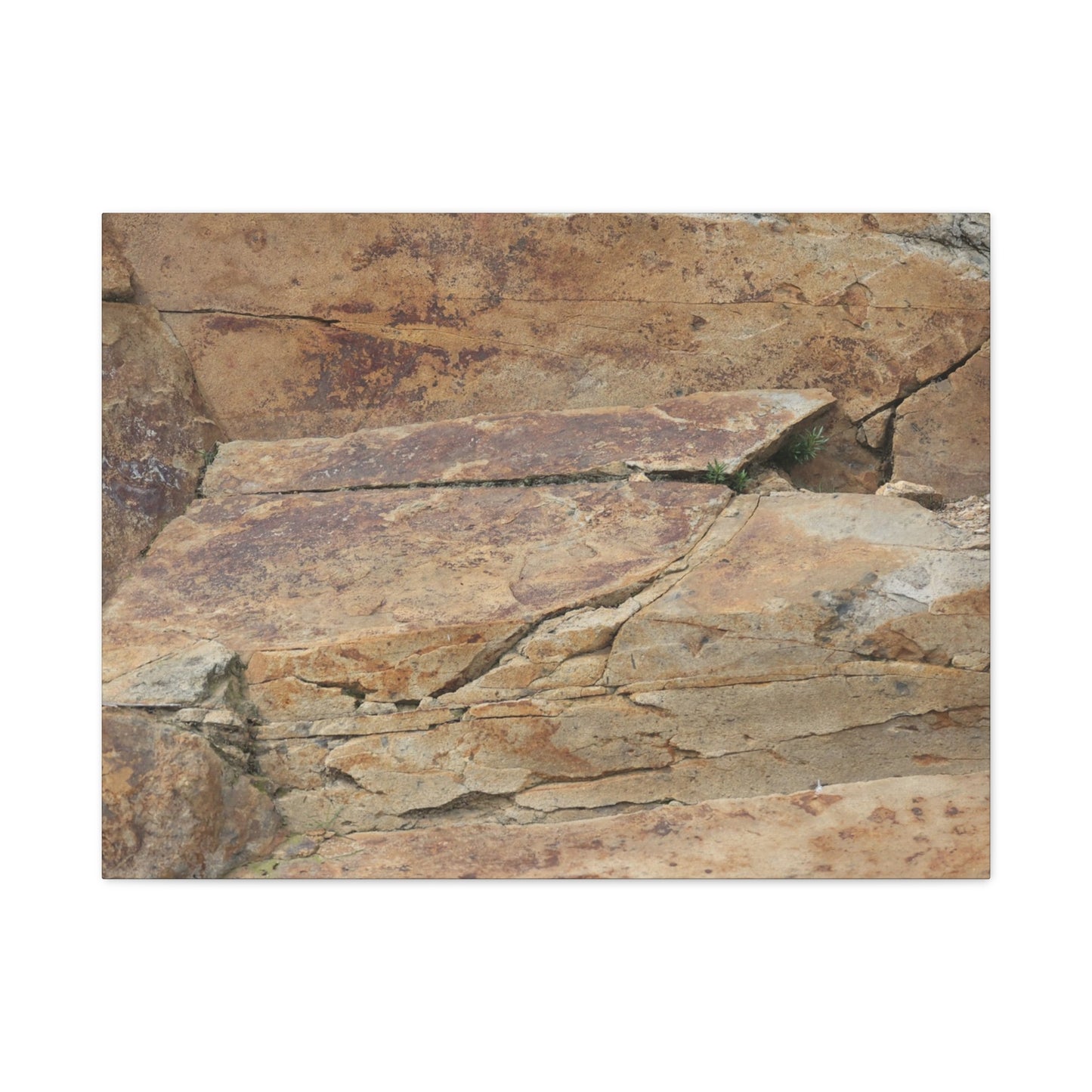 Rocky Terrain - Unique Frameless Canvas Wall Art