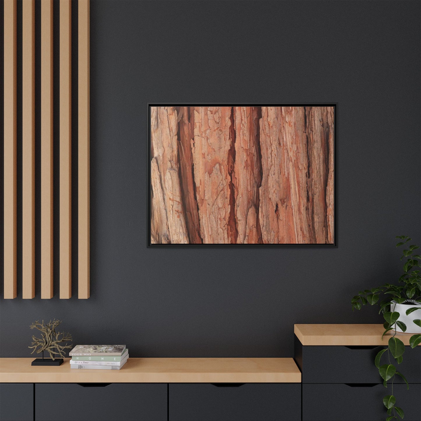 Layers of Wisdom - Unique Stretched Canvas Wall Art