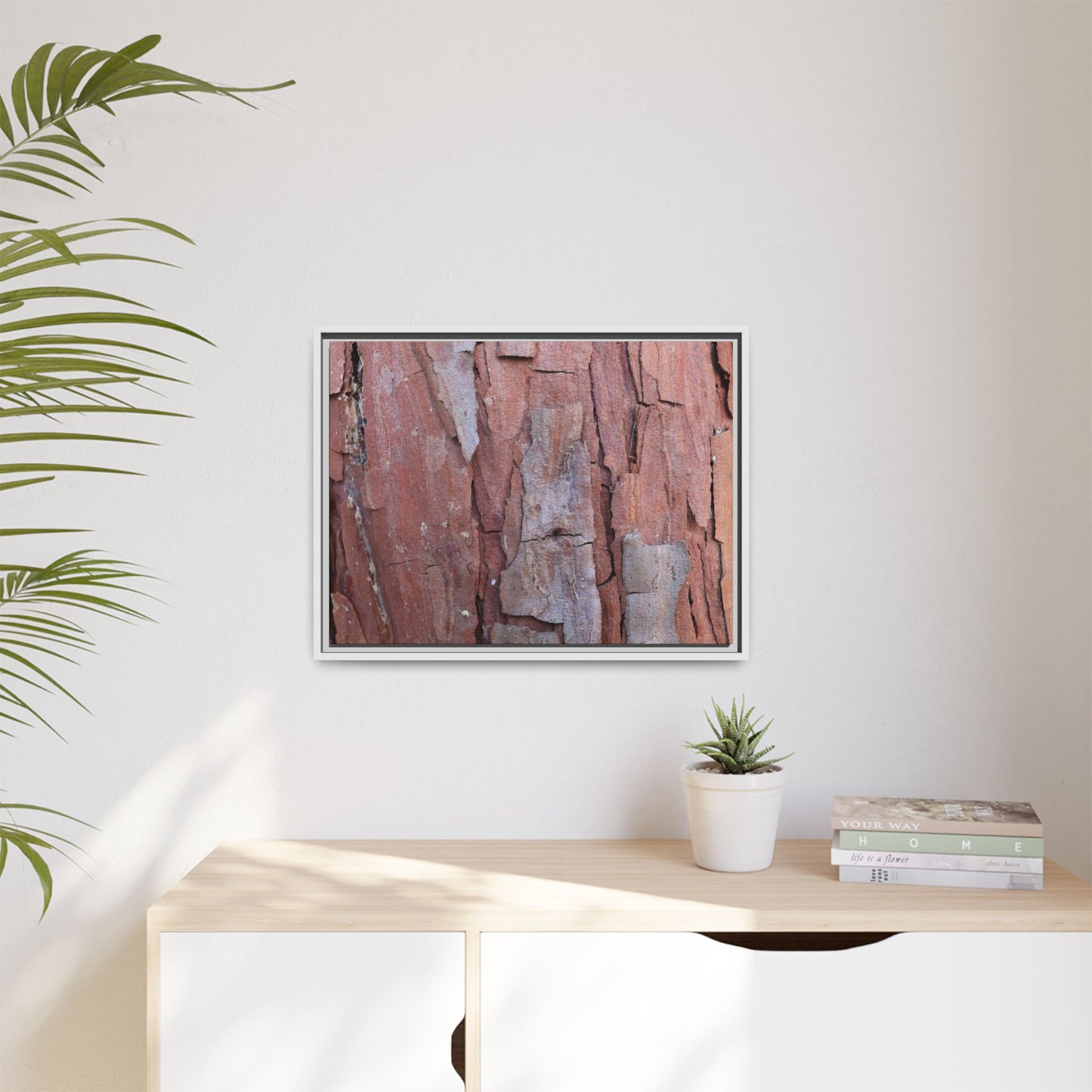 Peeling Bark - Unique Stretched Canvas Wall Art