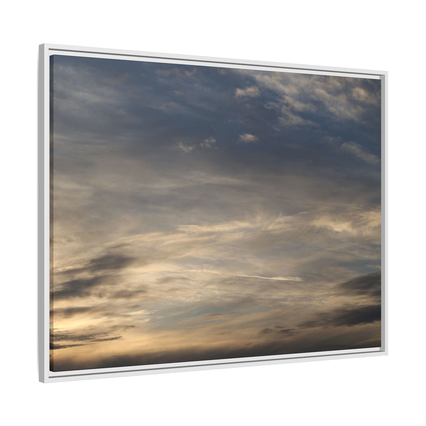 Clouded Thoughts - Unique Stretched Canvas Wall Art