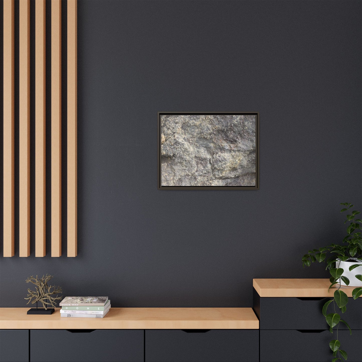 Earthen Textures - Unique Stretched Canvas Wall Art