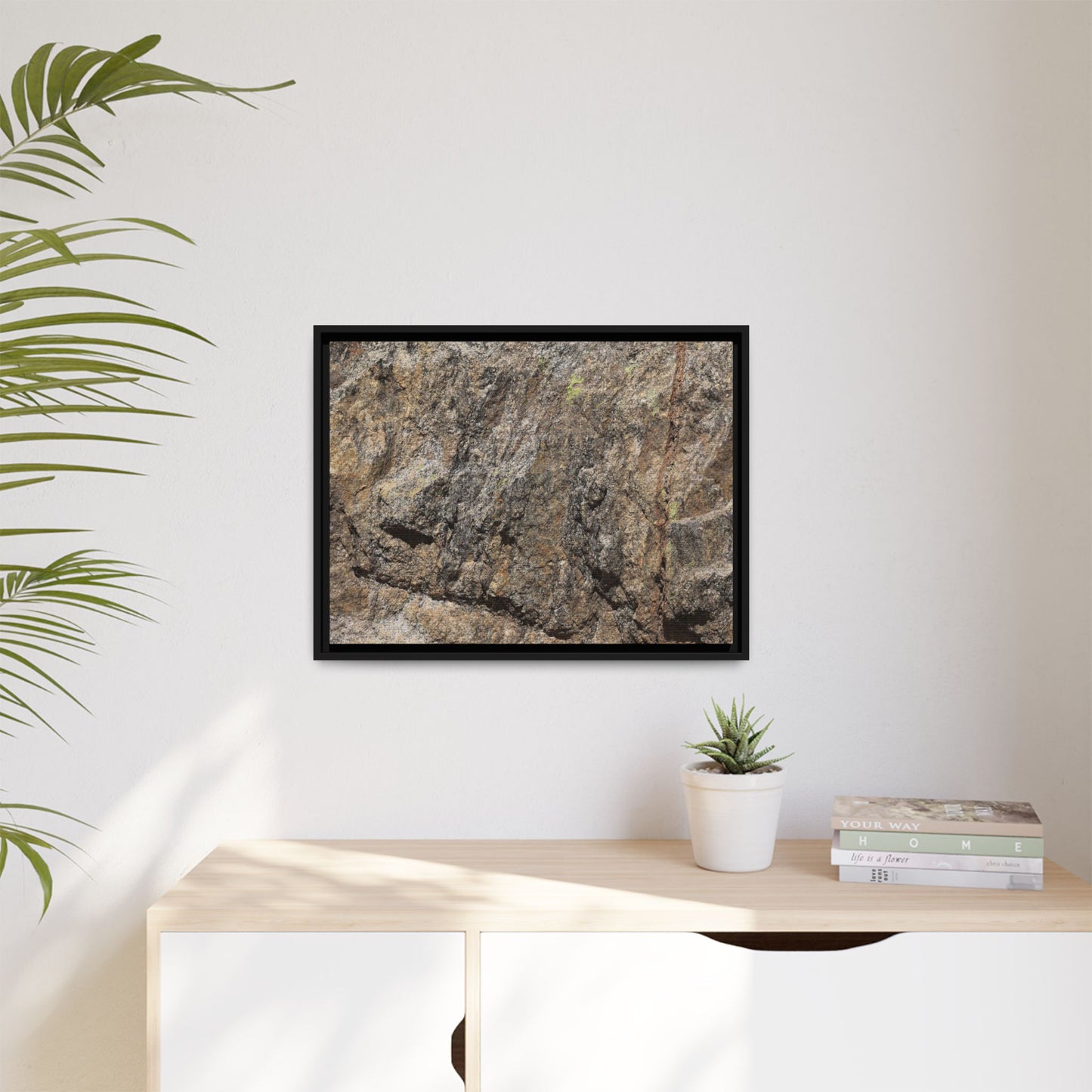 Weathered Time - Unique Stretched Canvas Wall Art
