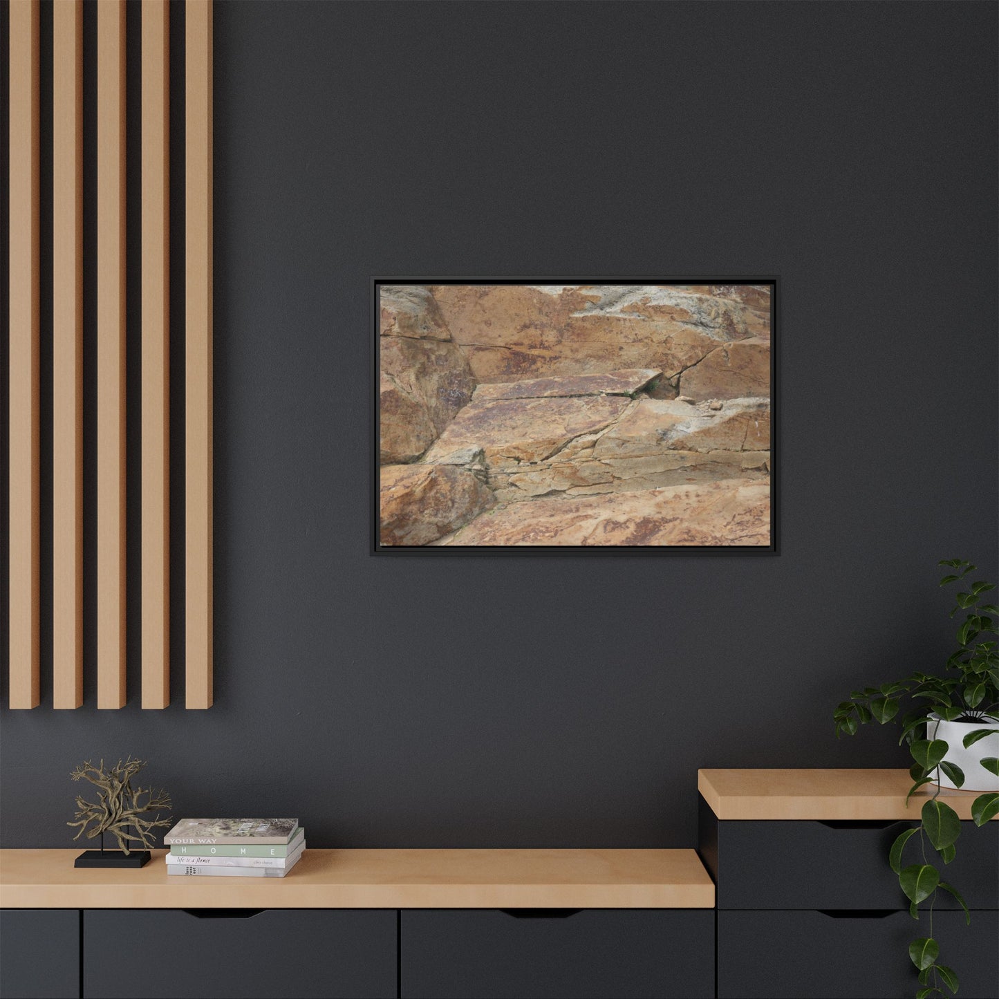 Ancient Foundations - Unique Stretched Canvas Wall Art