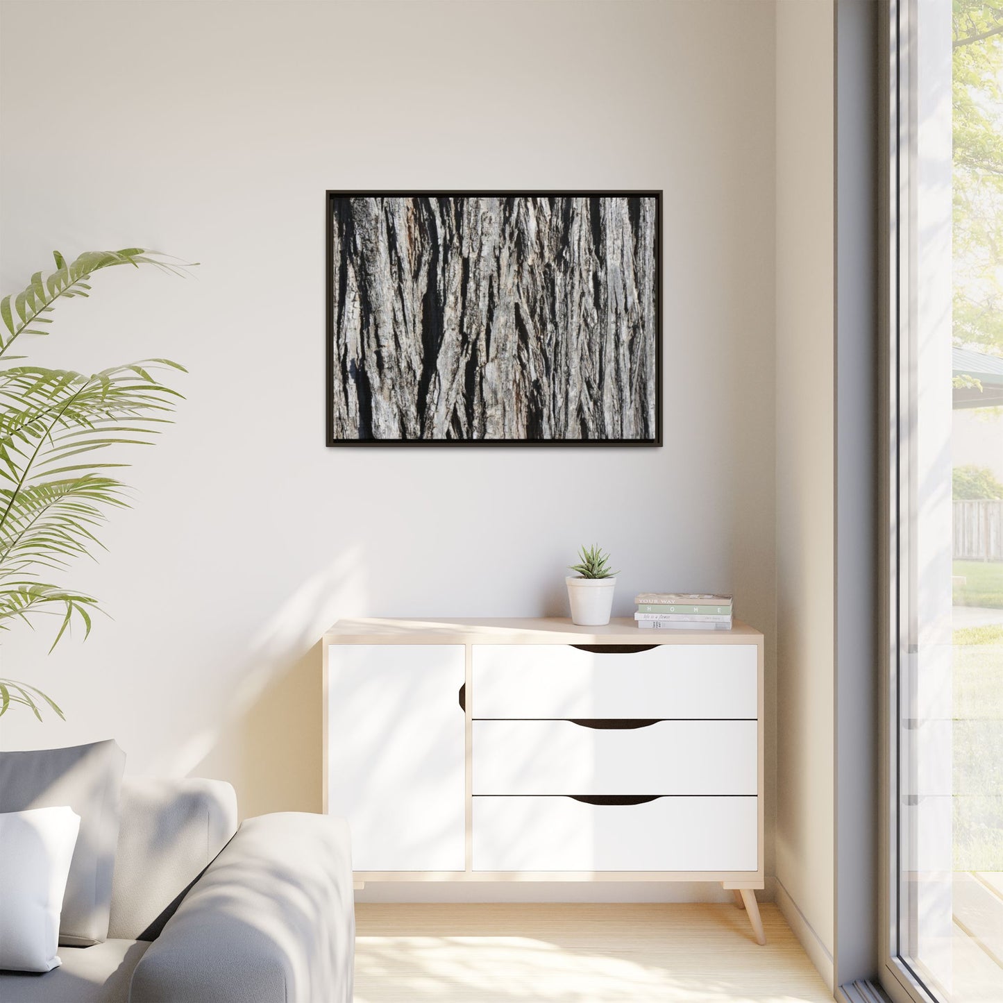 Nature's Abstract - Unique Stretched Canvas Wall Art