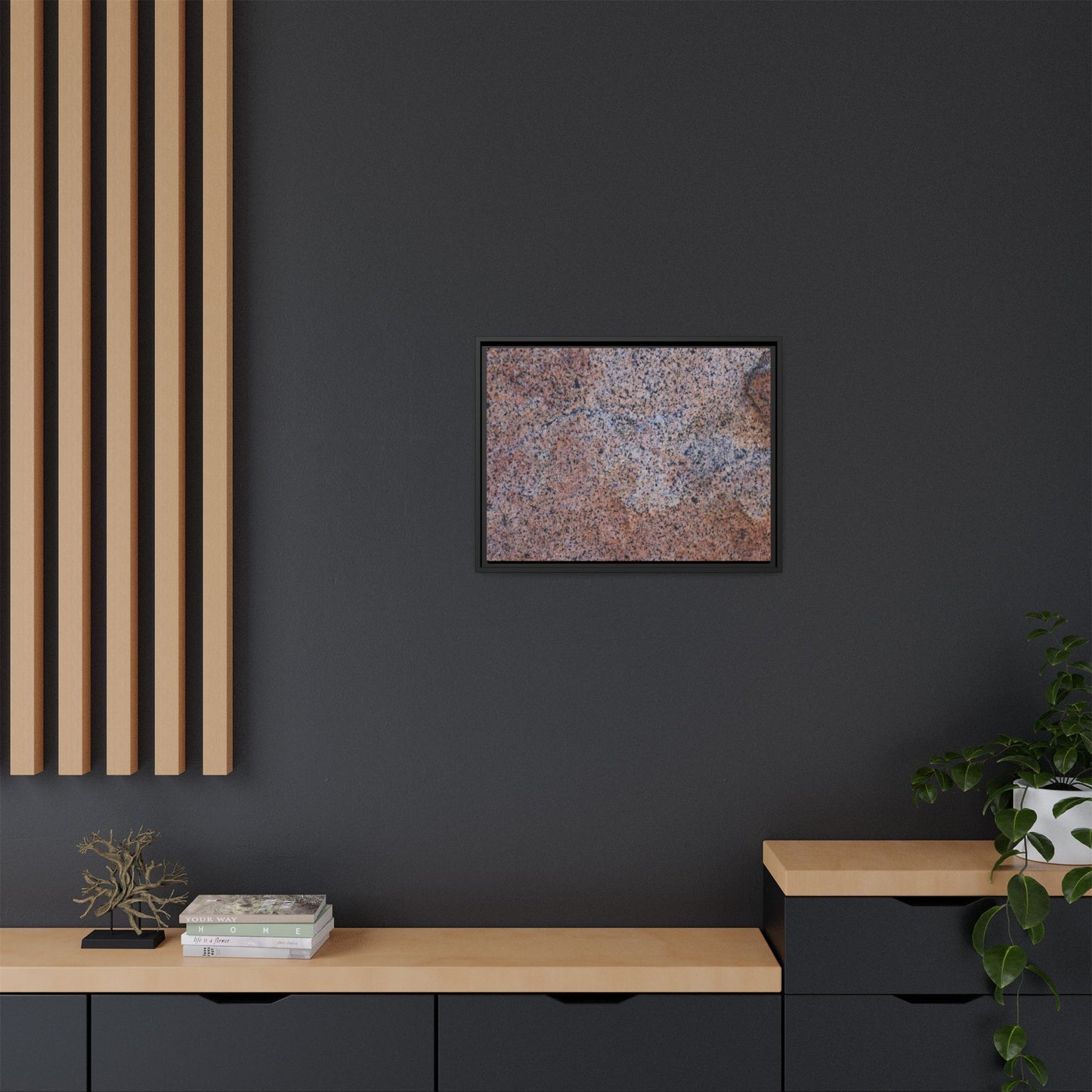 Earthen Mosaic - Unique Stretched Canvas Wall Art