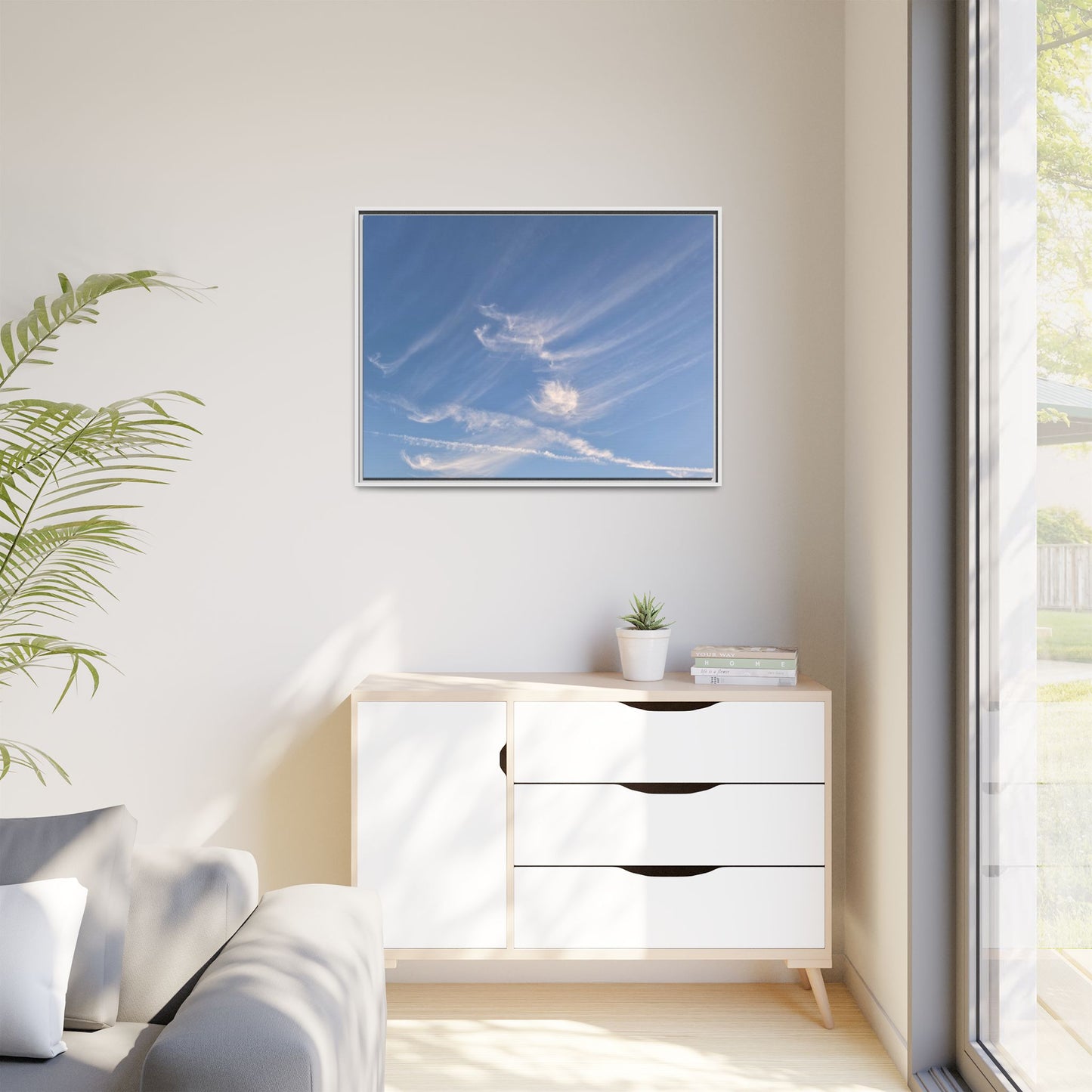 Wispy Dreams - Unique Stretched Canvas Wall Art