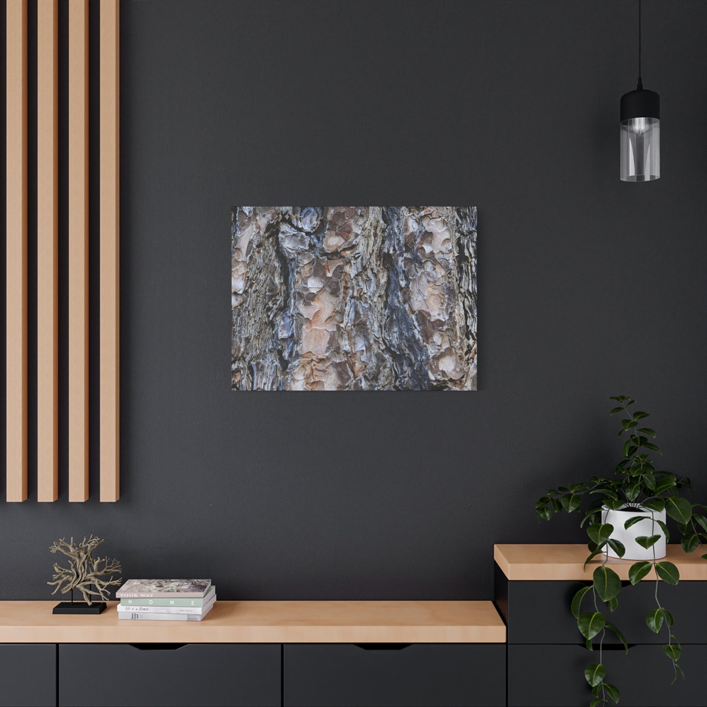 Arboreal Patterns - Unique Frameless Canvas Wall Art