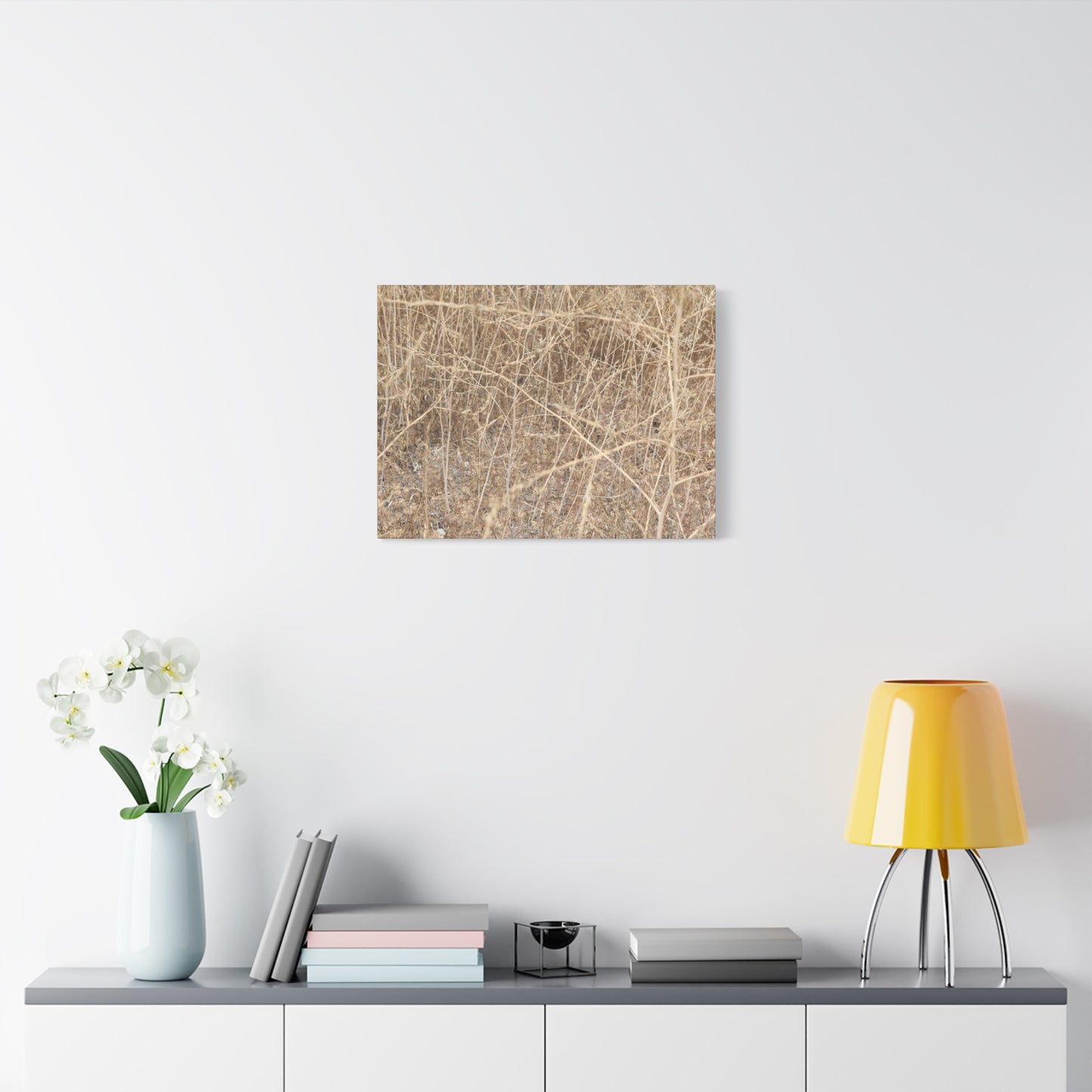 Dry Echoes - Unique Frameless Canvas Wall Art