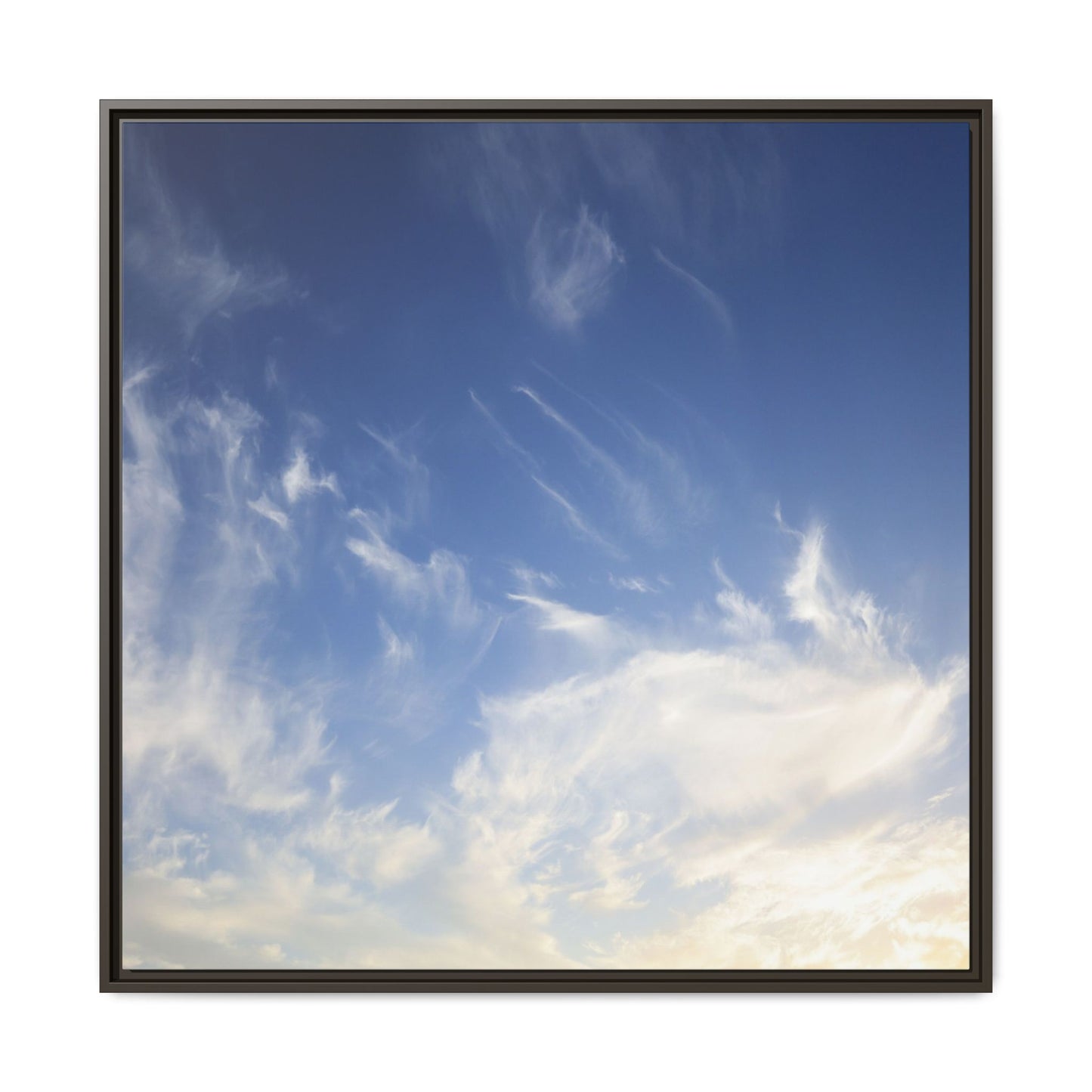 Whispers of Sky - Unique Stretched Canvas Wall Art