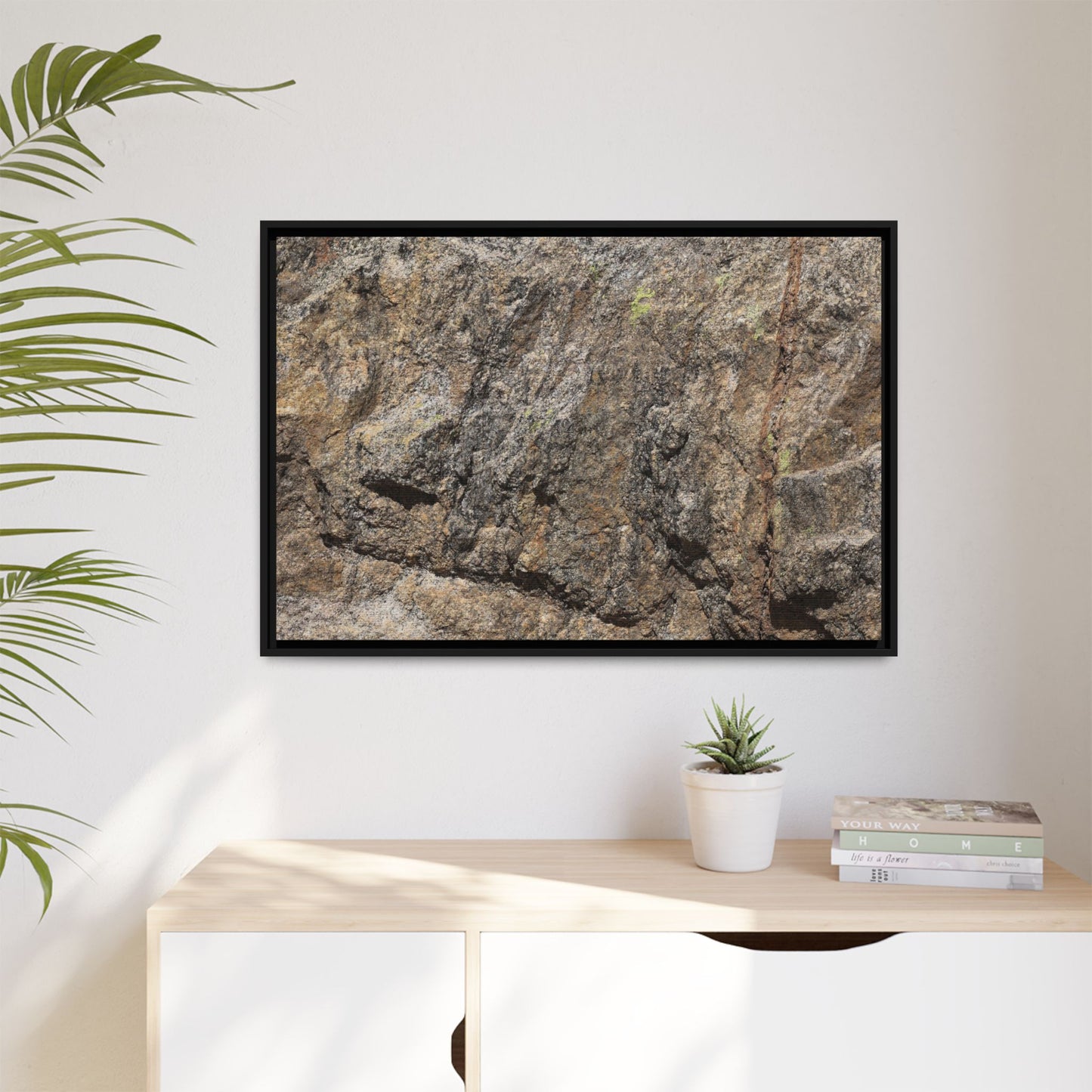 Weathered Time - Unique Stretched Canvas Wall Art