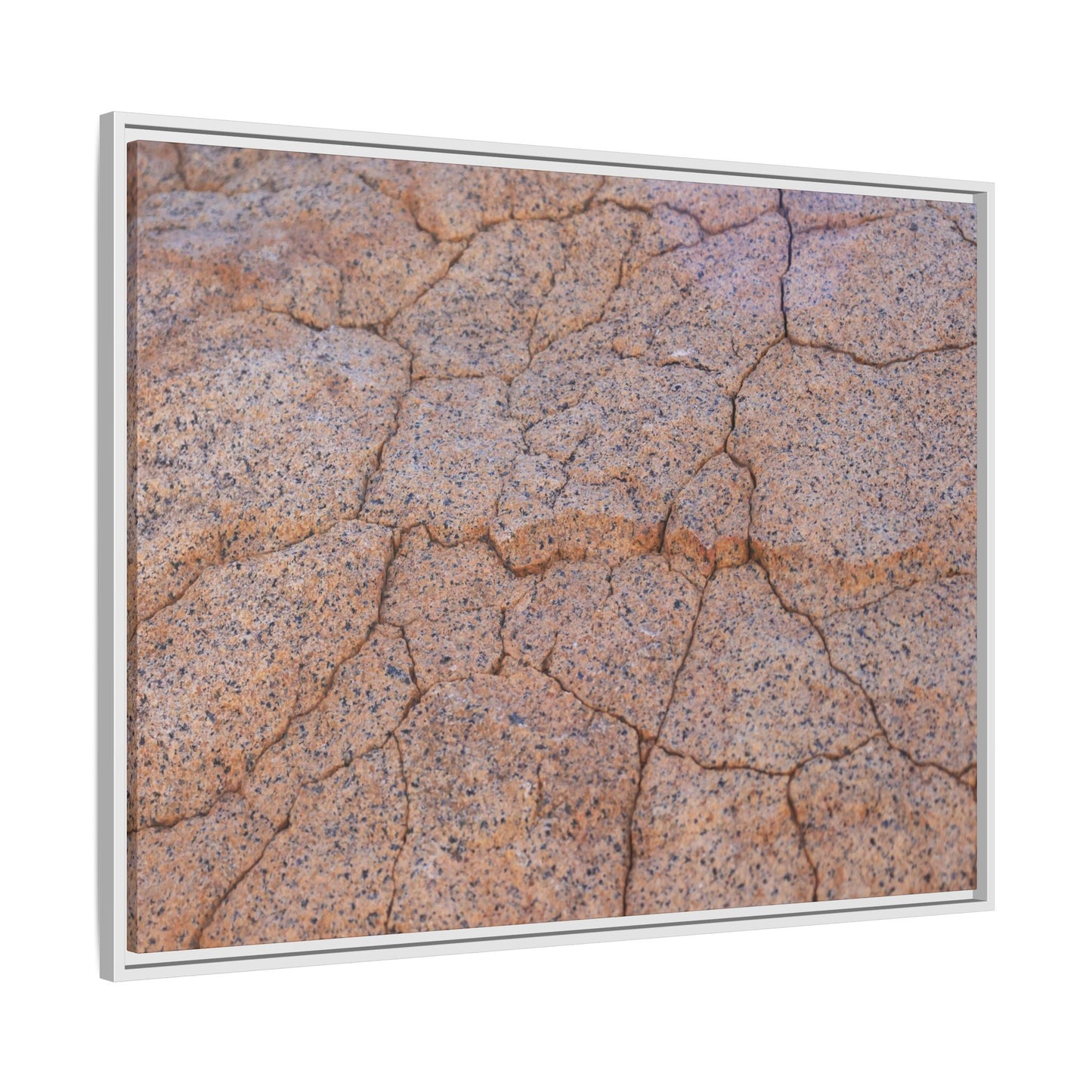 Fragmented Earth - Unique Stretched Canvas Wall Art