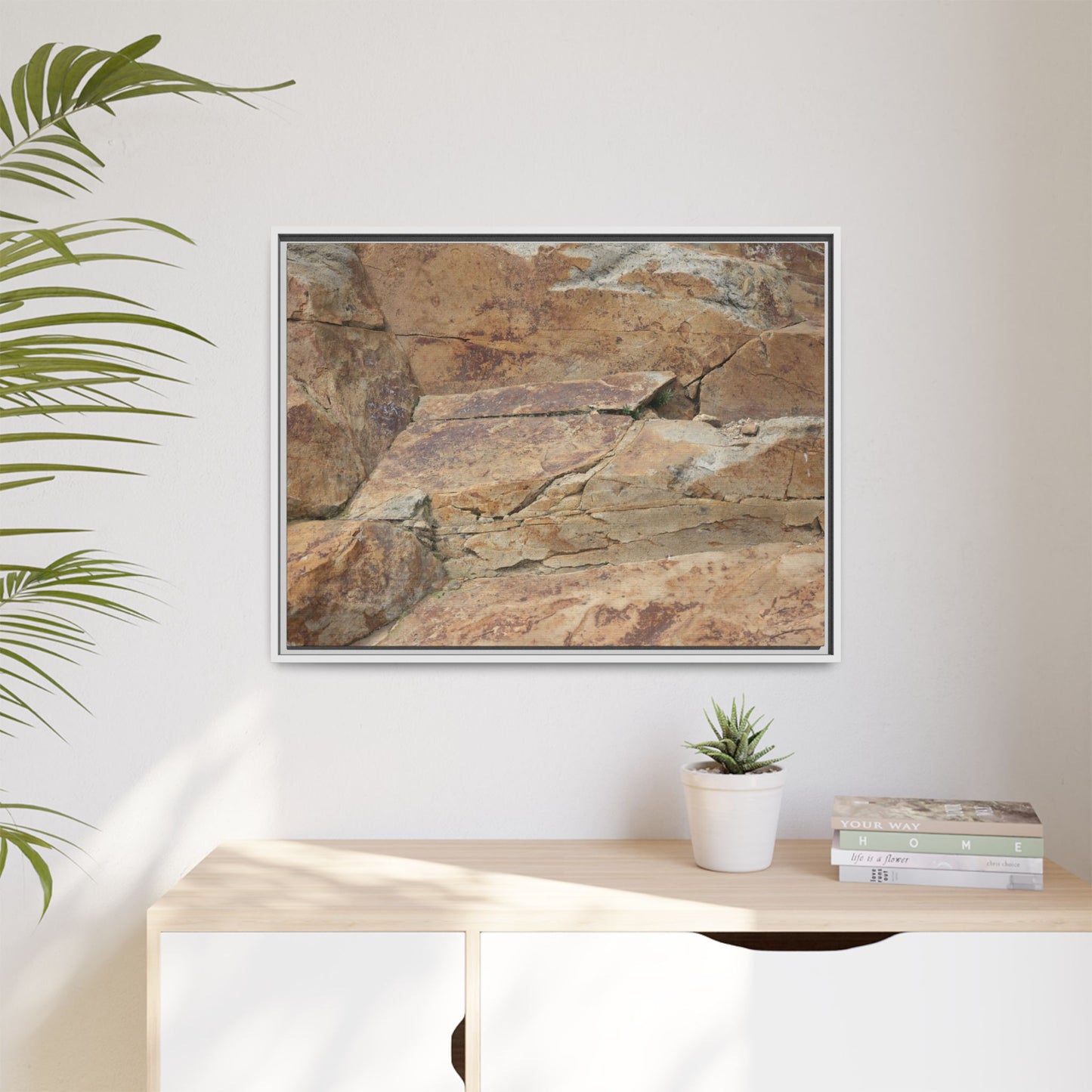 Ancient Foundations - Unique Stretched Canvas Wall Art