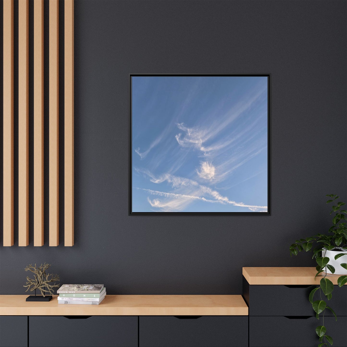 Wispy Dreams - Unique Stretched Canvas Wall Art