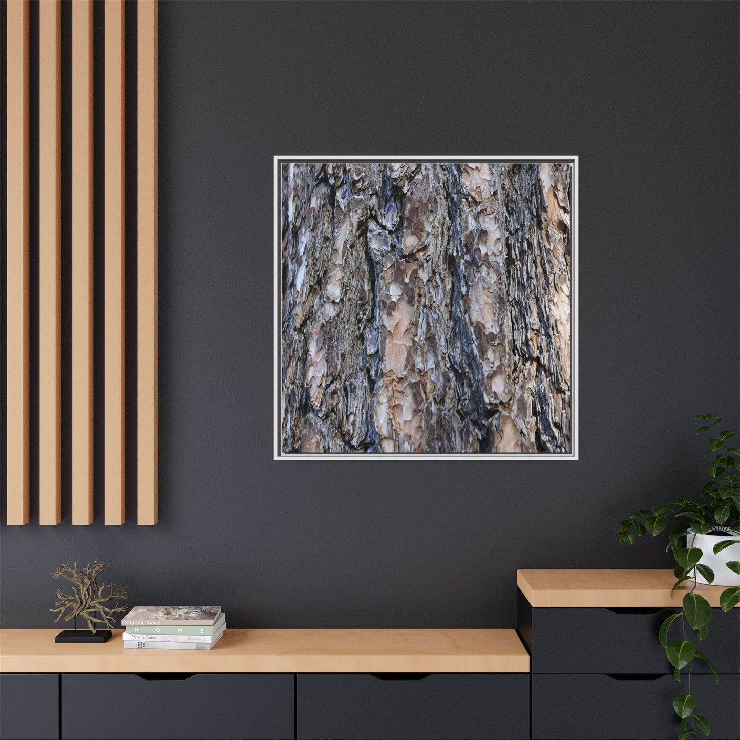 Textured Memories - Unique Stretched Canvas Wall Art