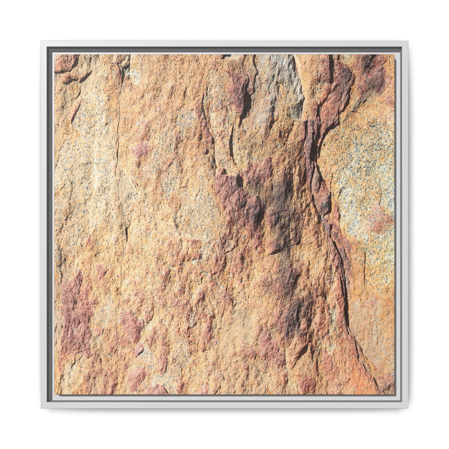 Fractal Stone - Unique Stretched Canvas Wall Art