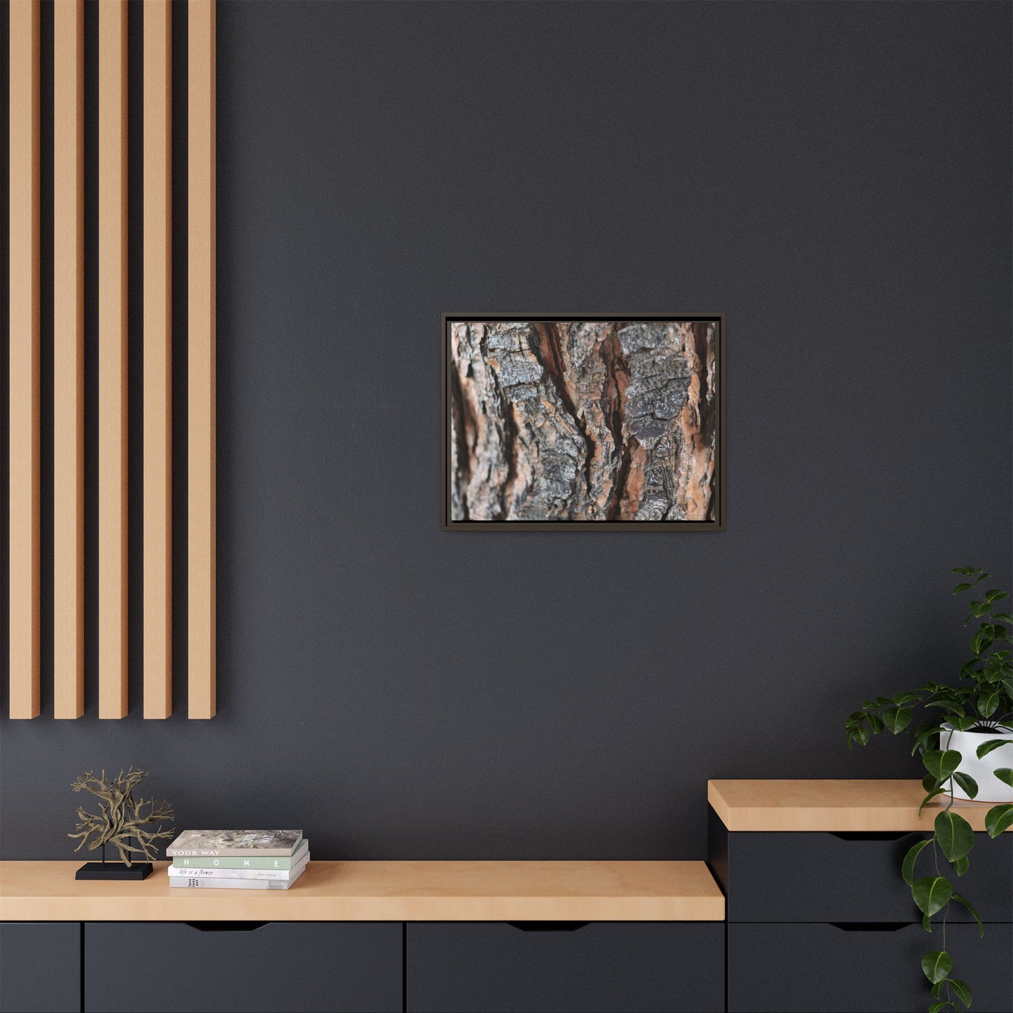 Fractured Nature - Unique Stretched Canvas Wall Art