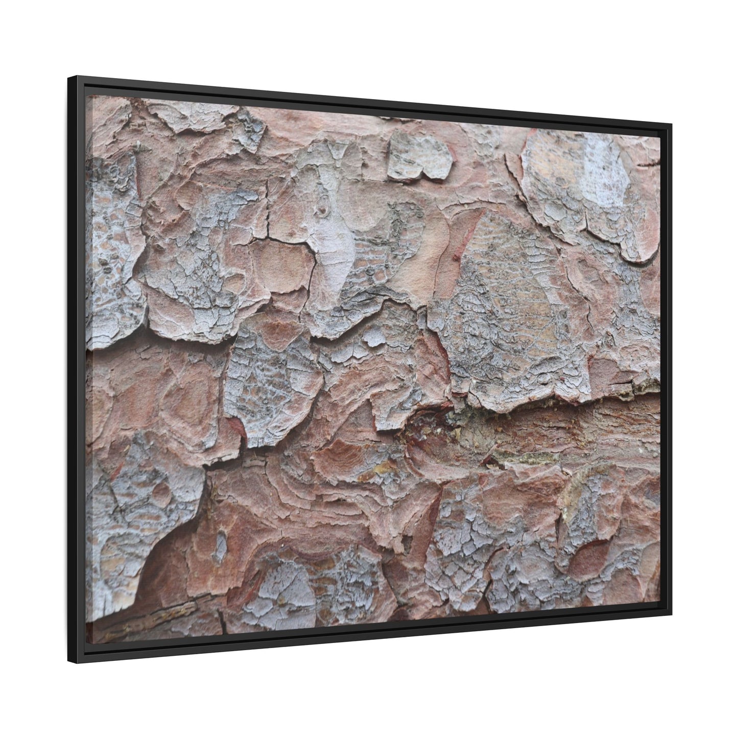 Flaking Serenity - Unique Stretched Canvas Wall Art