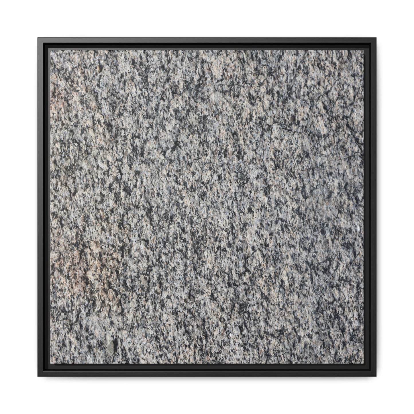 Crystalline Fusion - Unique Stretched Canvas Wall Art