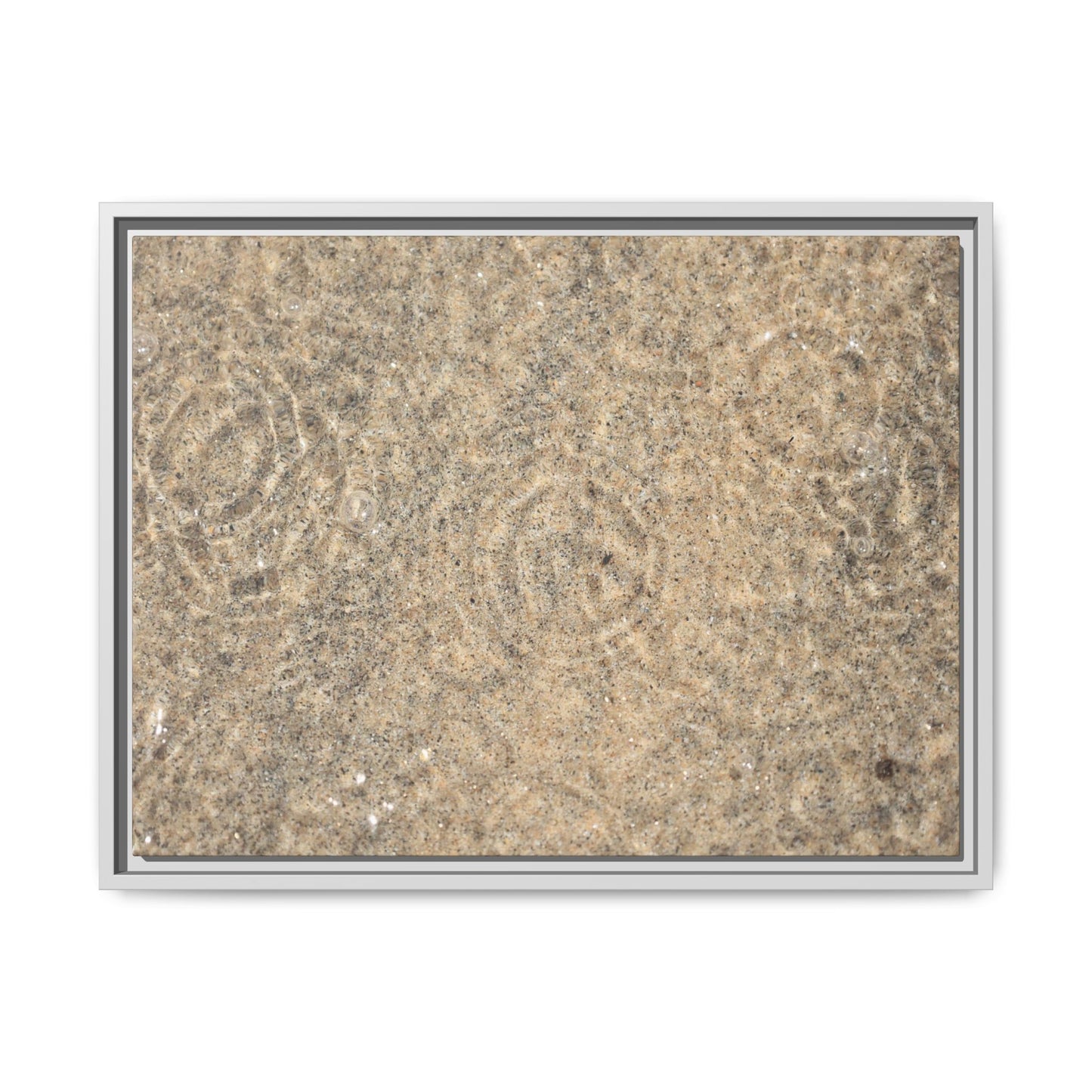 Whispers of Sand - Unique Stretched Canvas Wall Art