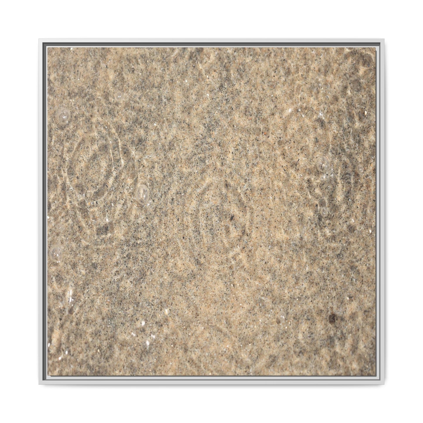 Whispers of Sand - Unique Stretched Canvas Wall Art