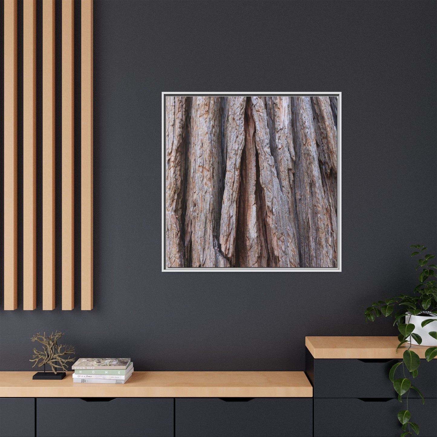 Nature's Sculpture - Unique Stretched Canvas Wall Art