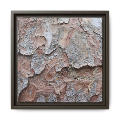 Flaking Serenity - Unique Stretched Canvas Wall Art