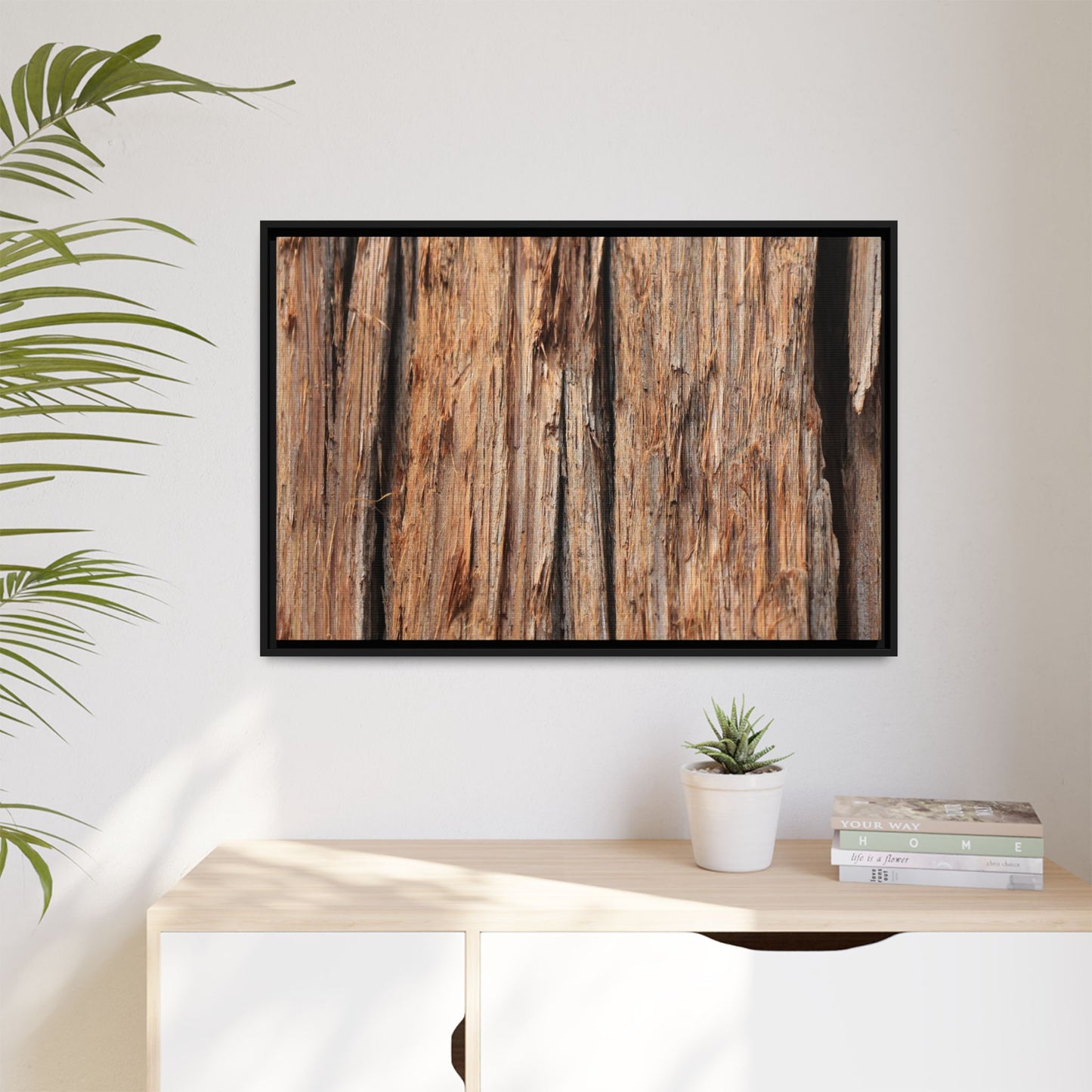 Timber Echoes - Unique Stretched Canvas Wall Art